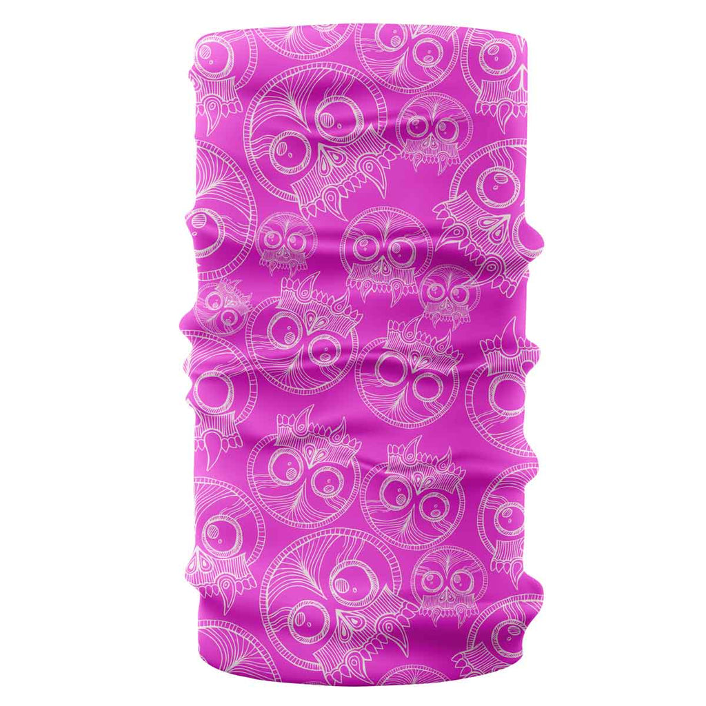 Voodoo roz femei bandană buff multifunctionala tubulara liratech.ro bandană multifuncțională, buff.