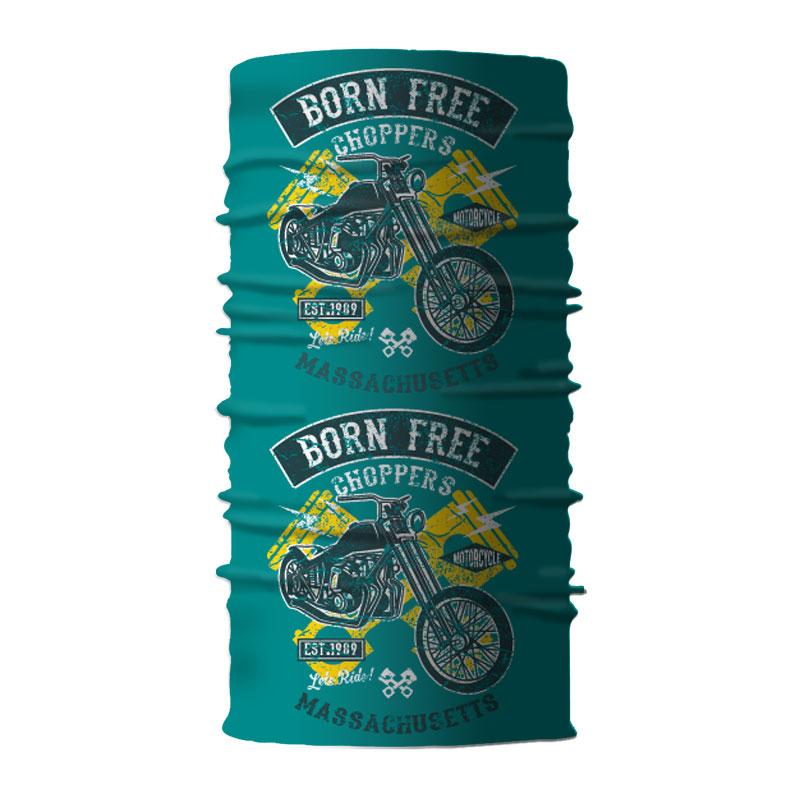"Born free" verde bandană, buff, multifunctionala tubulara. liratech.ro bandană multifuncțională, buff