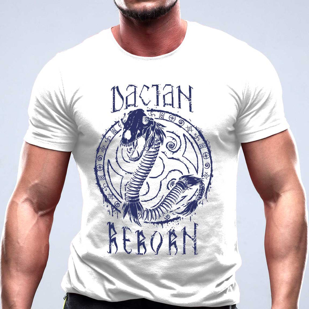 Dacian-reborn - tricou cu motive Romania