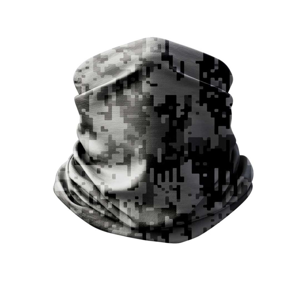 "Digital camuflaj" negru bandană, buff, multifunctionala tubulara. liratech.ro bandană multifuncțională, buff