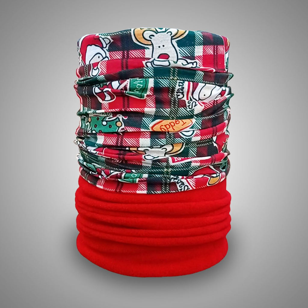Carouri de Crăciun bandana cu polar, buff, multifunctionala tubulara. liratech.ro bandană multifuncțională, buff