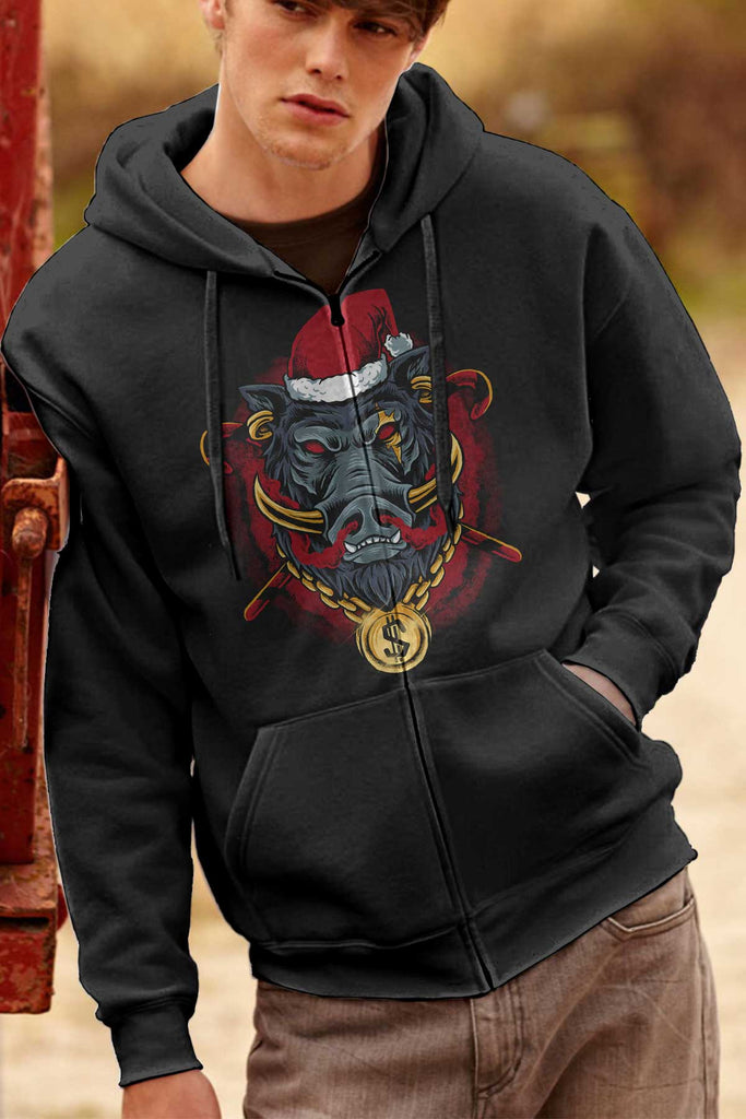 GOLDEN BOAR - de Crăciun sau în ciuda sărbătorilor - un tricou, o bluză sau un hanorac-liratech.ro