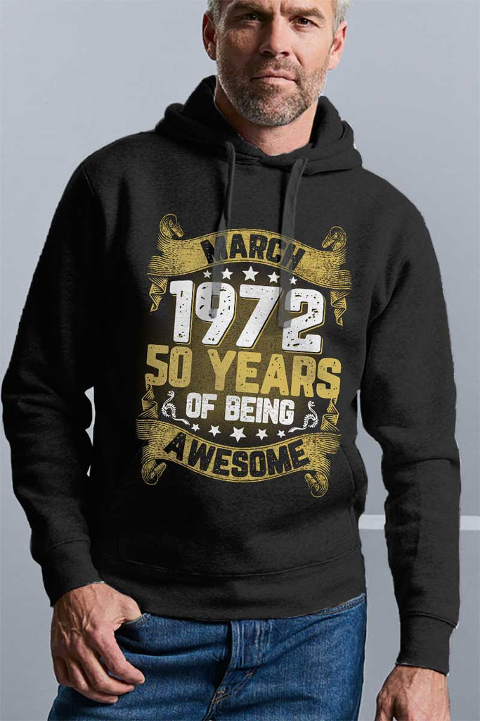 50 de ani golden scroll -  pentru jubilee de 18, 20, 30, 40, 50 - tricou, bluză sau hanorac.