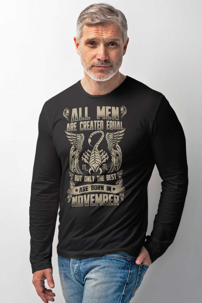 Scorpion - for a birthday with a month and a year to order - a T-shirt, blouse or sweatshirt-liratech.ro