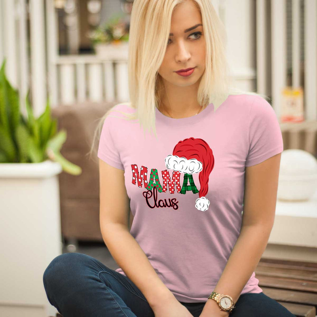 Mama Crăciun - Tricou de Crăciun-liratech.ro